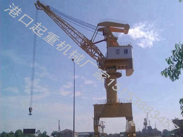 广东潮州门座式起重机生产厂家设备操作简便、稳定性好