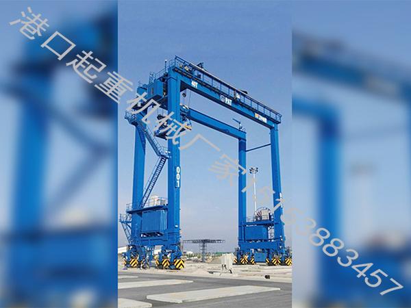 福建泉州轮胎式集装箱门式起重机厂家轮胎式集装箱门式起重机运行不依赖固定轨道