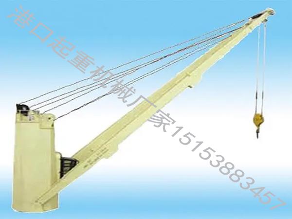 福建福州船用起重机出租公司 4t船用起重机工作原理